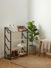 N-WOOD Wooden Shoe Rack  дървена стойка за обувки от масивен чам